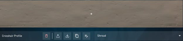 Shroud Crosshair Code