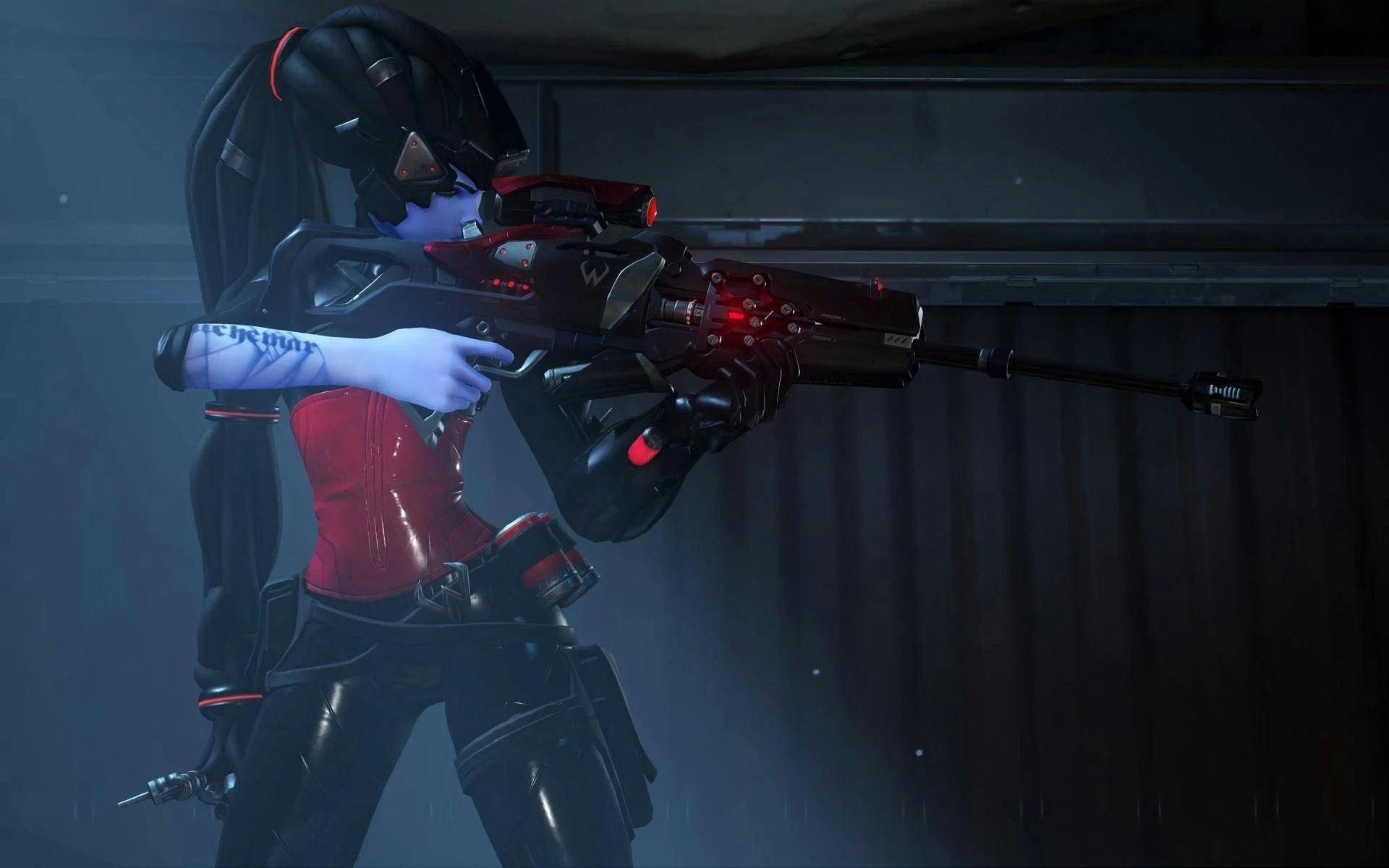 Noire Widowmaker is a rare skin gifted to players who preordered the original Overwatch game. 