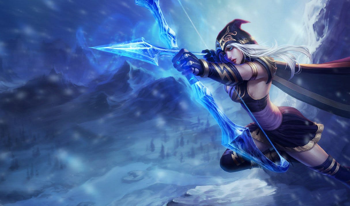 Best female league of legends champion: Ashe