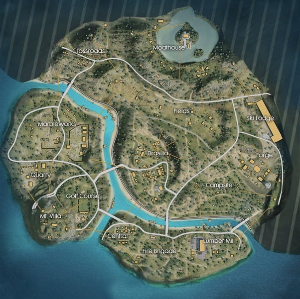 Purgatorio mapa de free fire