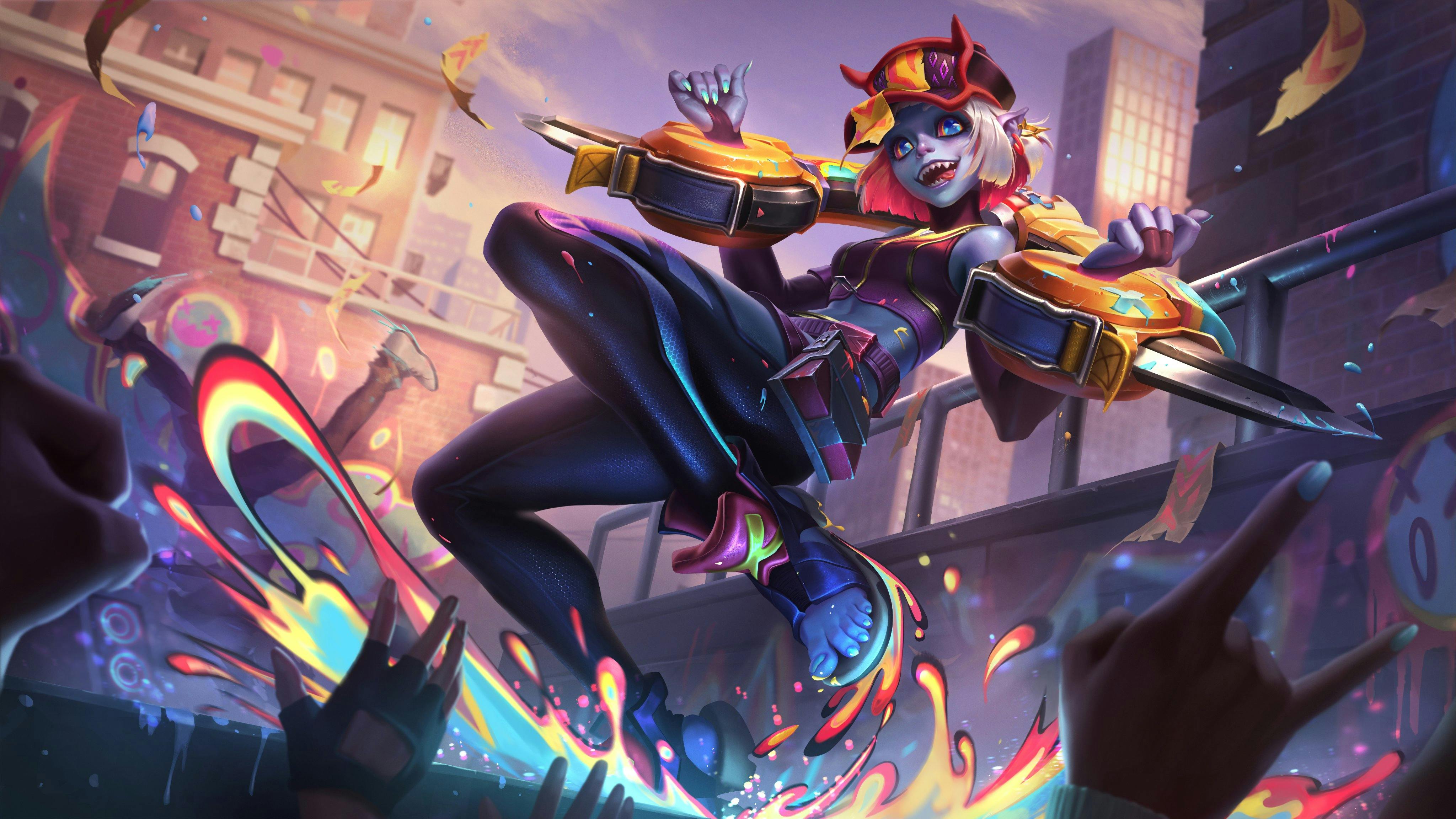 The Street Demon Briar skin will drop with LoL patch 13.18, and be available from the Shop for 1,350 RP. 