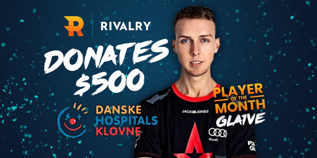 Gla1ve Donates $500 to Charity