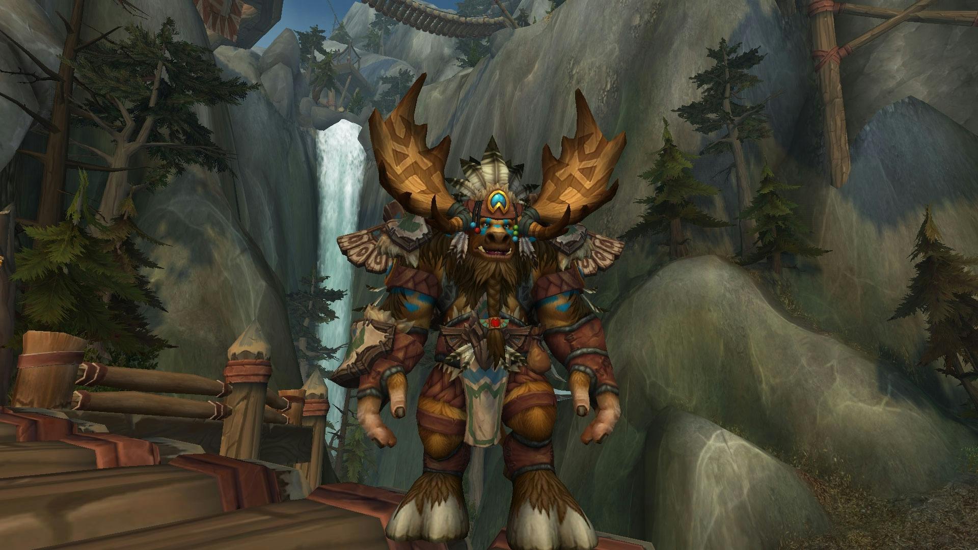 Allied Races WoW: Nightmountain Tauren