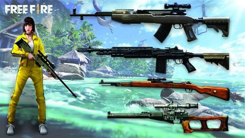 Los mejores rifles de asalto de Free Fire