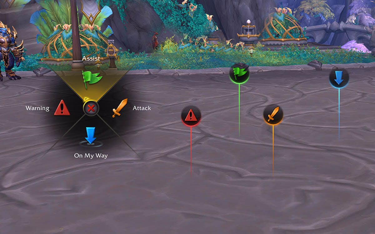 New ping system for WoW in patch 10.1.7. 