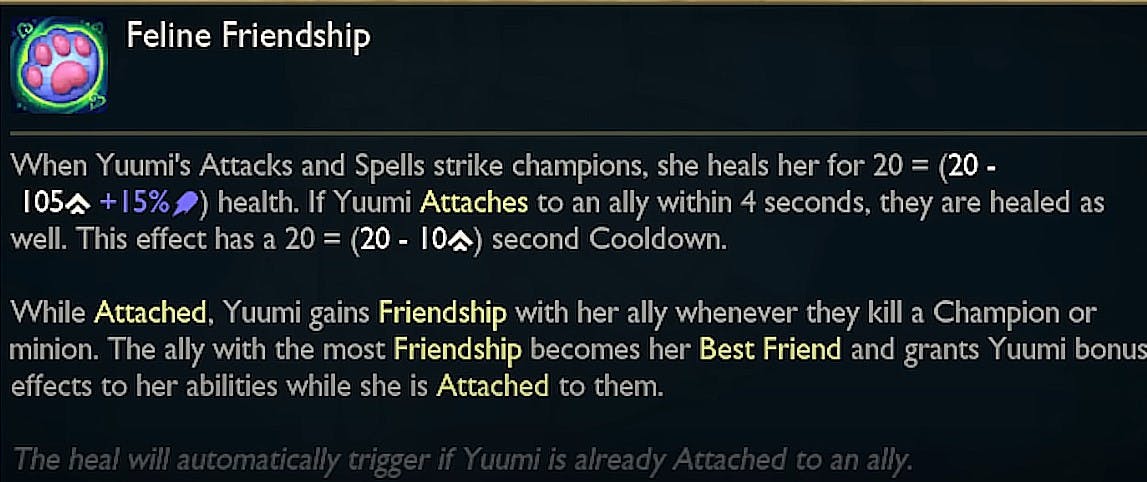 League of Legends Yuumi rework