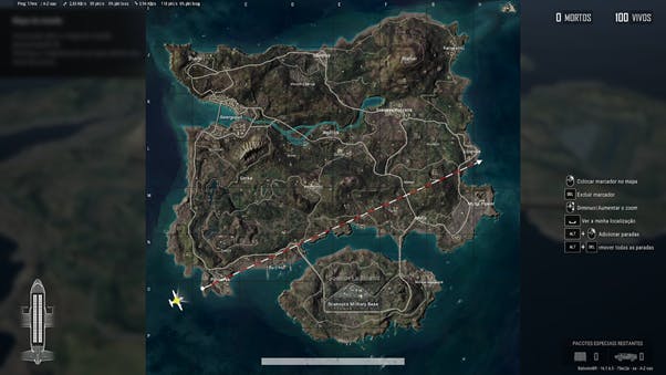 estratégias dos mapas de pubg mobile