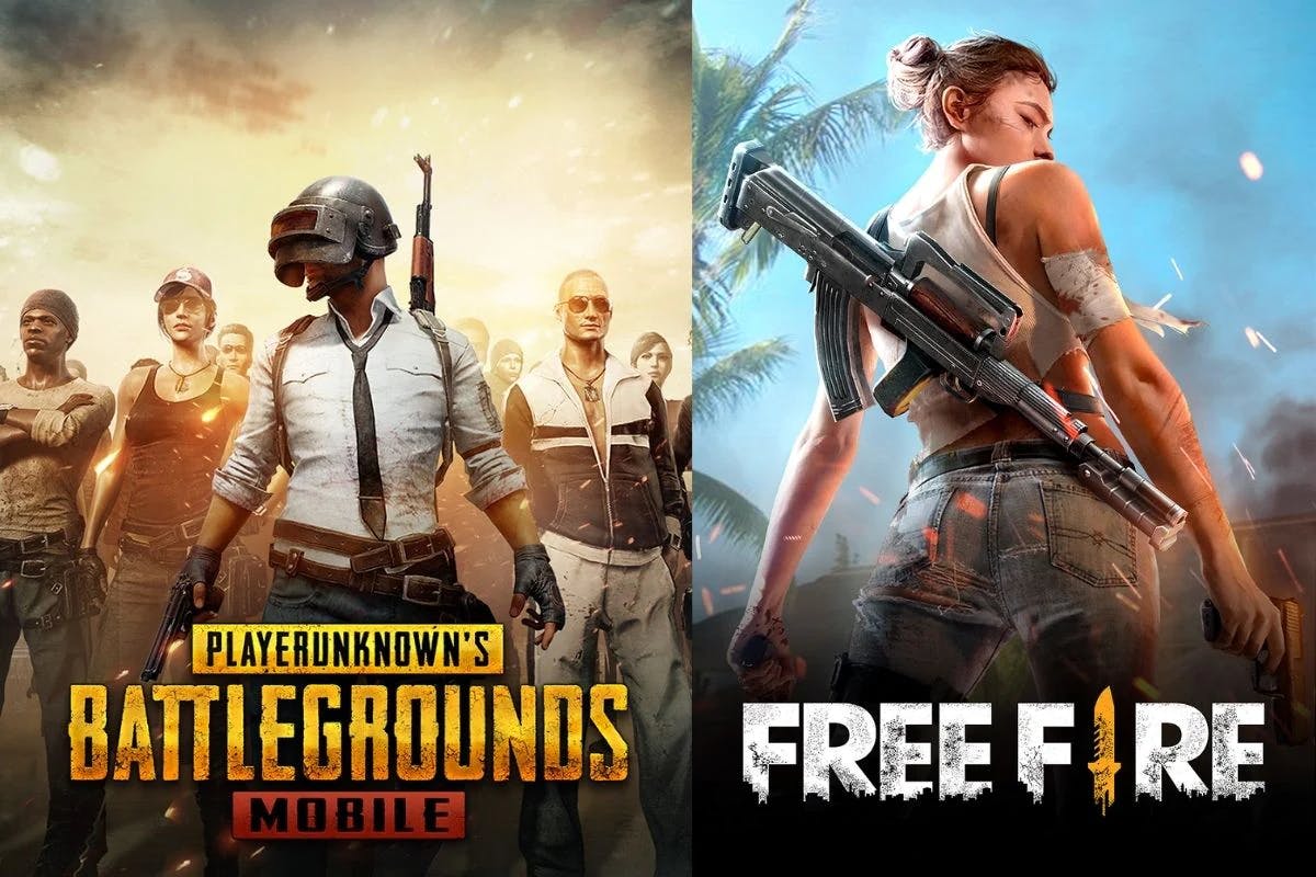 which one is more popular pubg or free fire