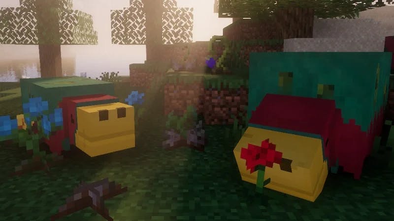 Las flores en Minecraft 