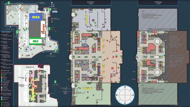 Escape from Tarkov maps: Interchange 