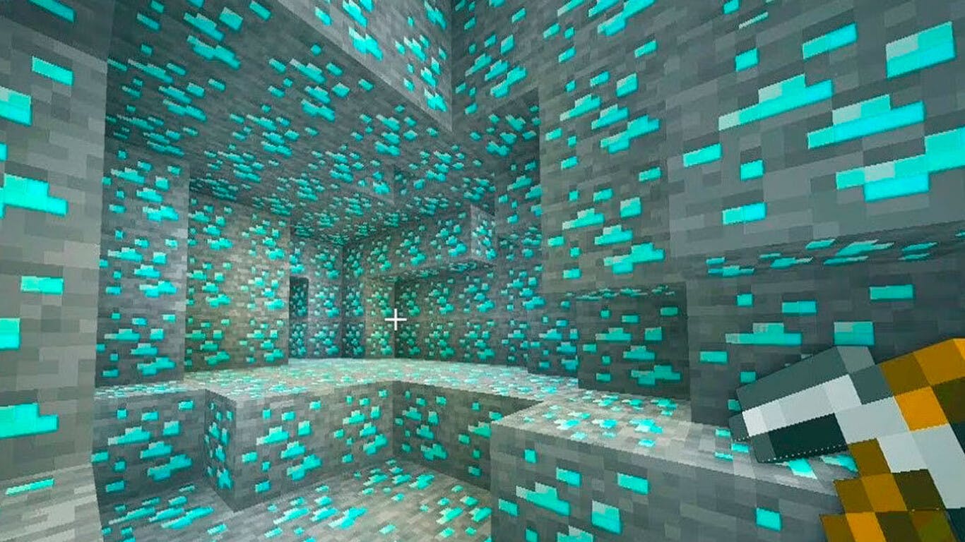  diamantes de Minecraft?