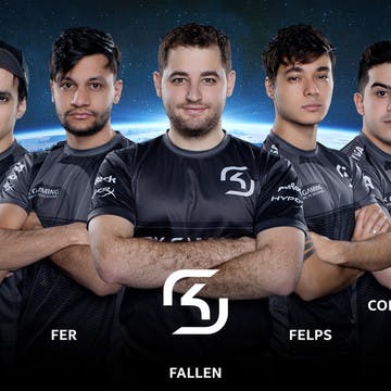 SK Gaming Taco Fer FalleN Felps coldzera