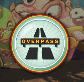 overpass map crest