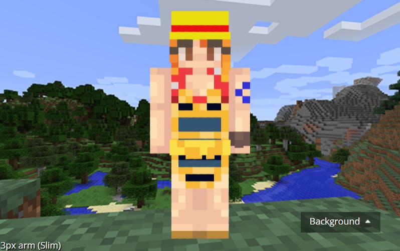 Skin de Minecraft de One Piece