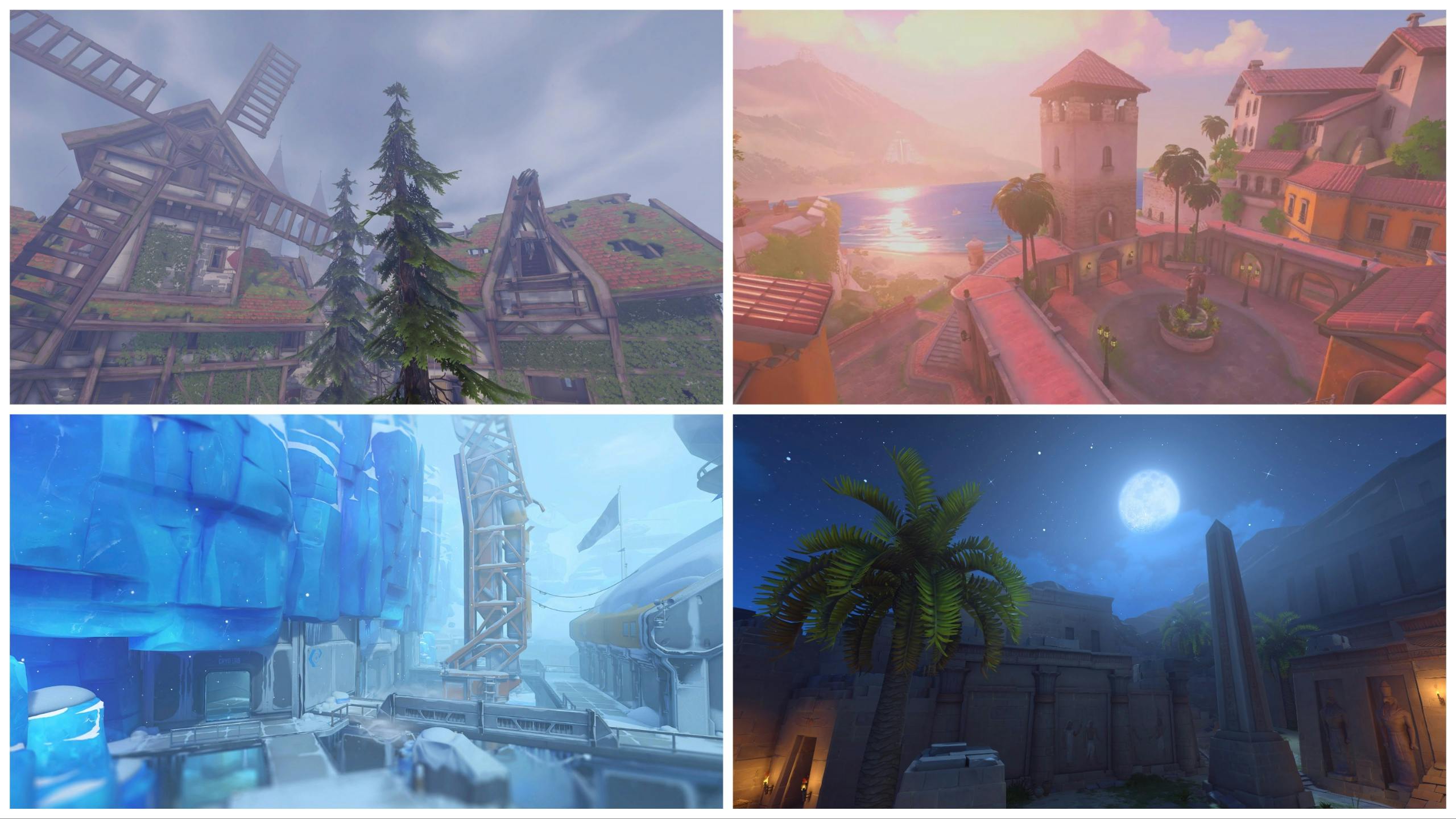 Overwatch 2 maps: Elimination maps