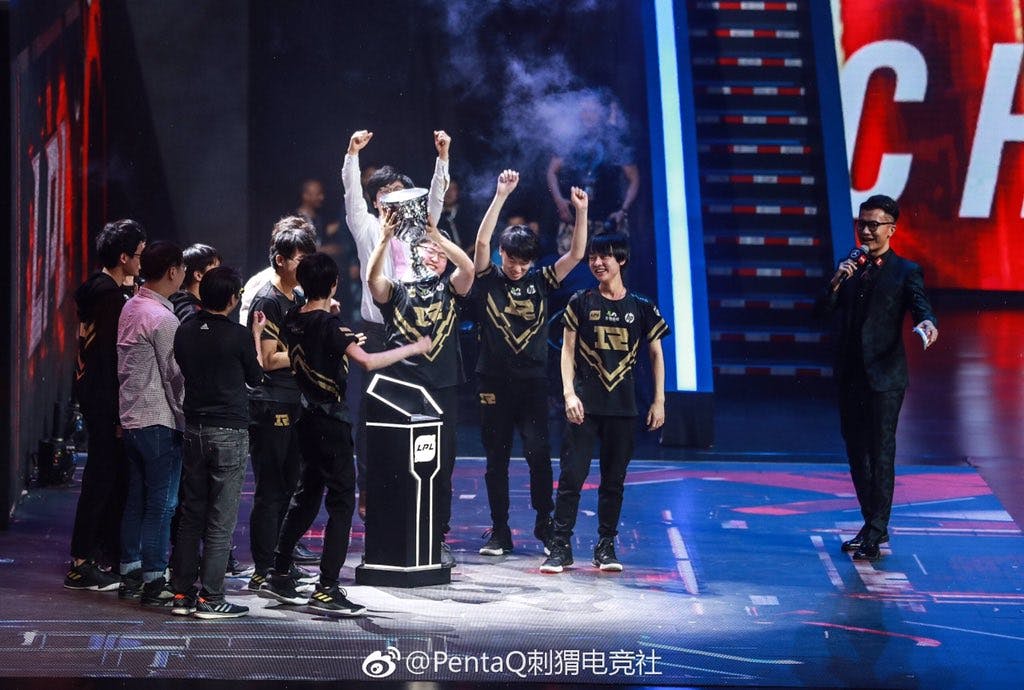 Uzi MSI RNG Royal Never Give Up win