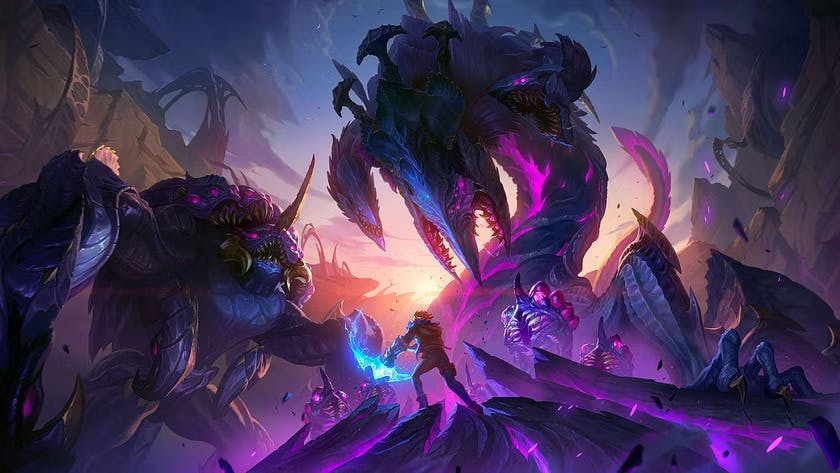 League patch 14.1 brings changes to Baron Nashor as the Void sweeps Summoner's Rift.