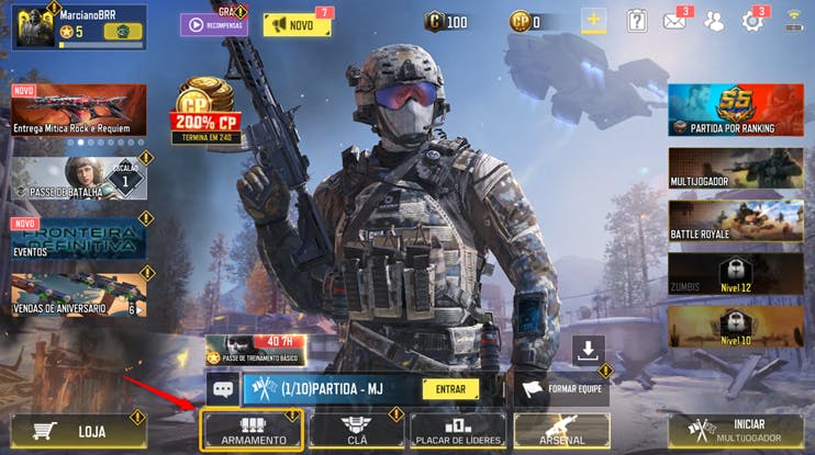 O que são vantagens em COD: Mobile?