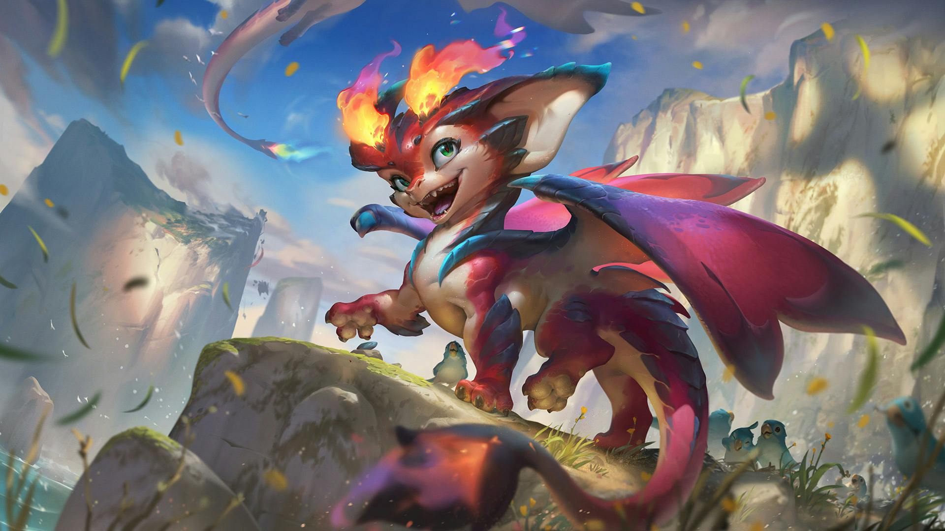 League of Legends newest champion Smolder will go live with League patch 14.3. 