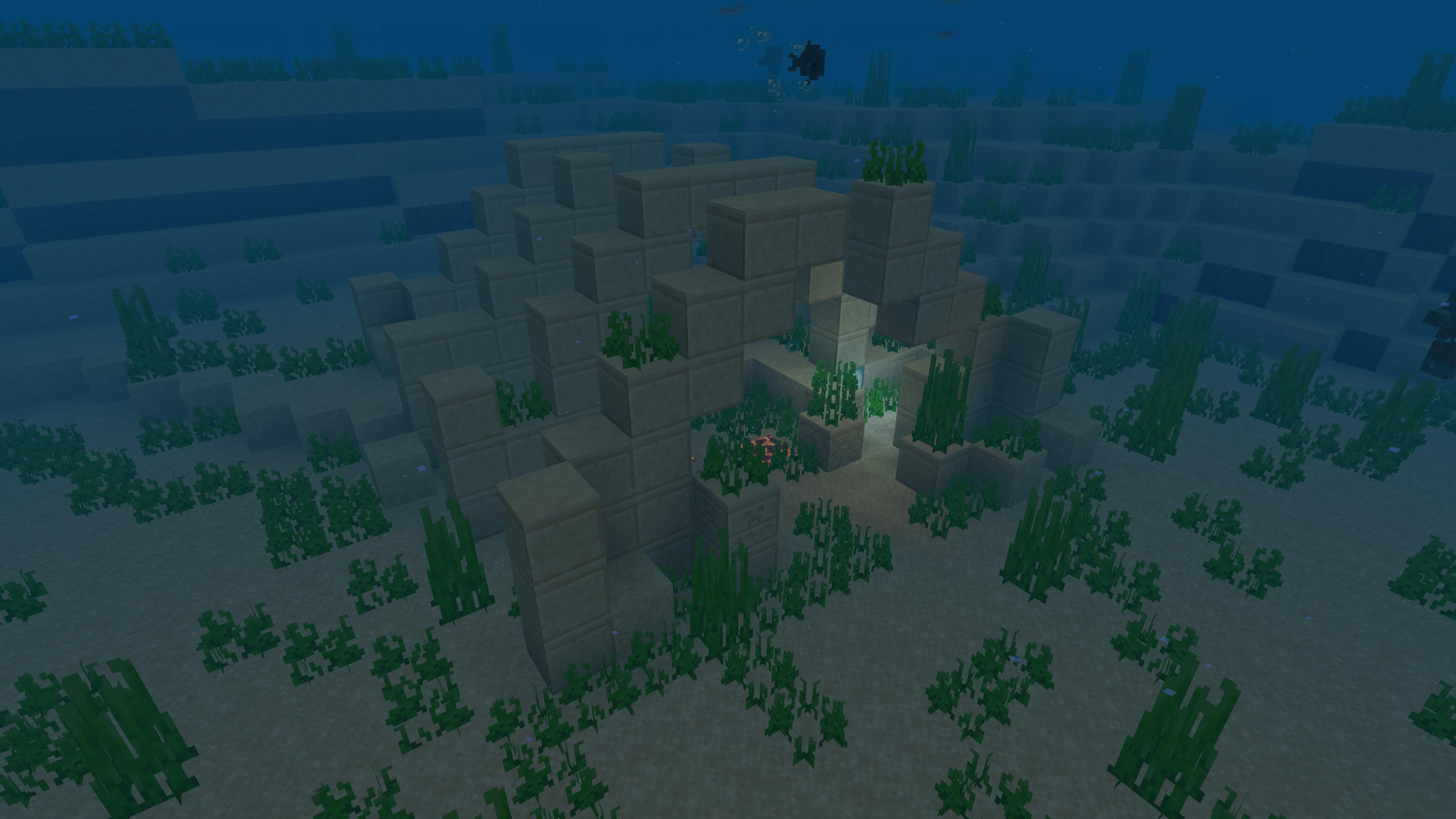 Warm Oceans Ruins, where Sniffer Eggs can be found inside Suspicious Sand blocks.