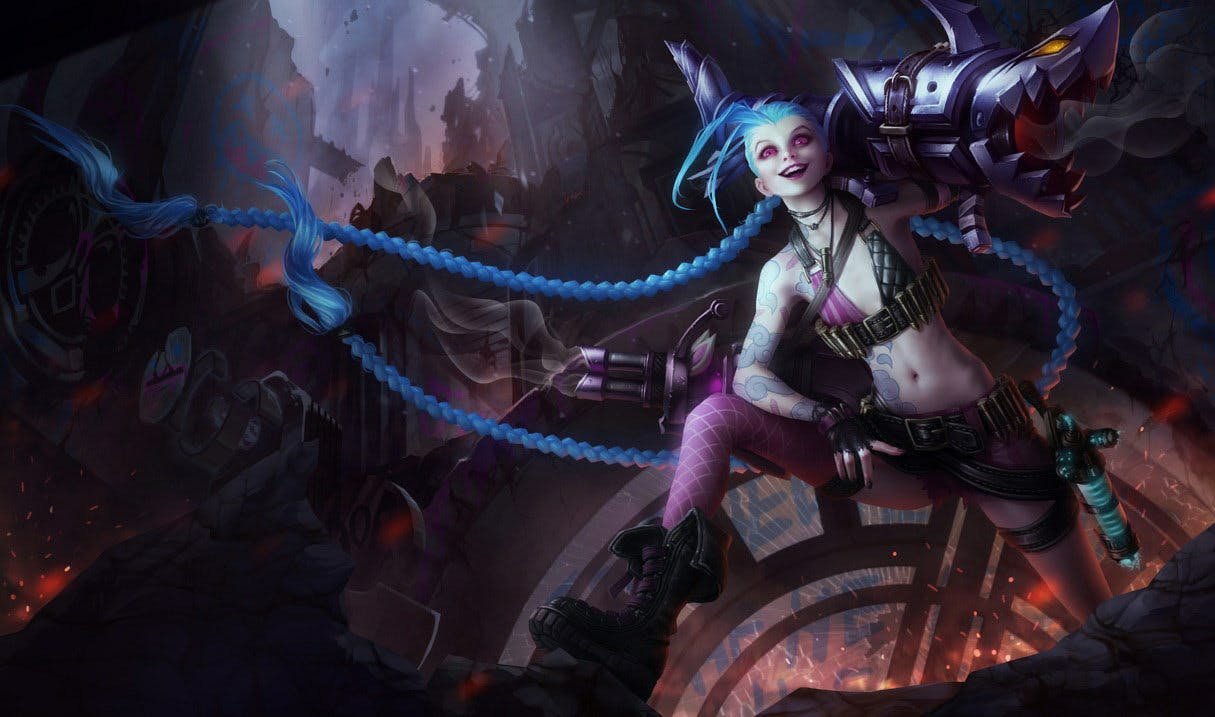 Best female League of Legends champion: Jinx