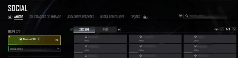 adicionar amigos PUBG