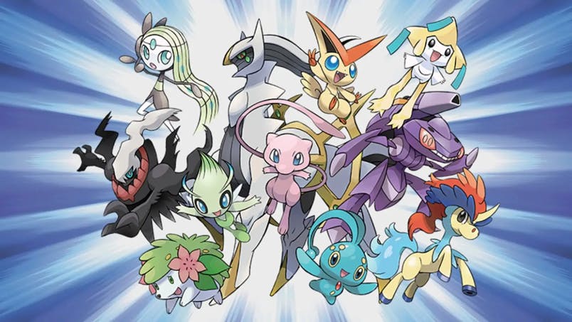 Todos los Pokémon Legendarios