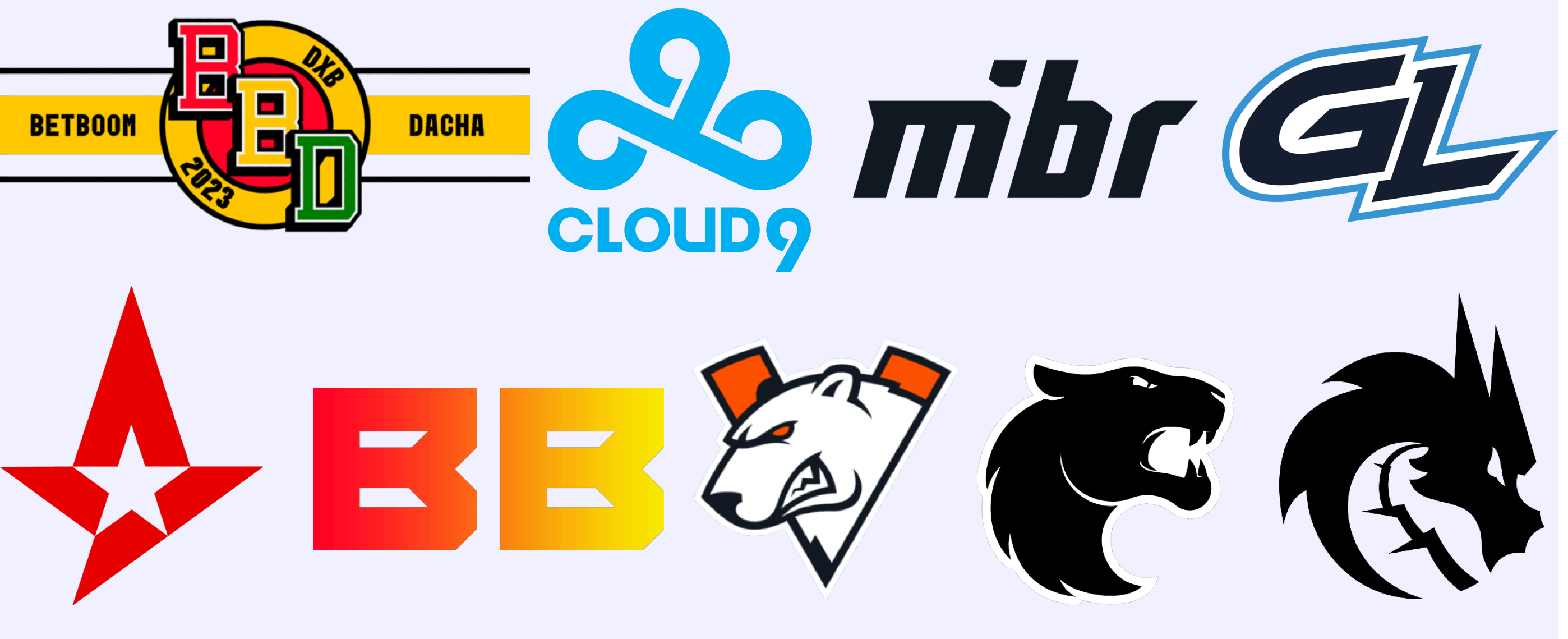 Eight teams are competing in BetBoom Dacha 2023, including Cloud9 and Astralis. 