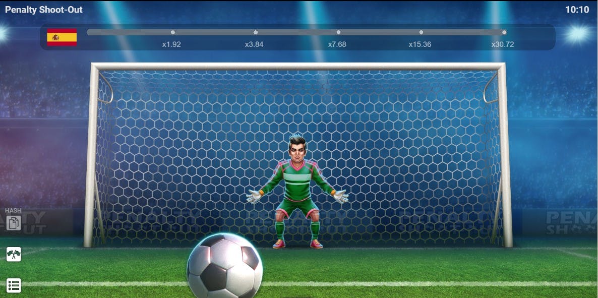 Play Penalty shootout