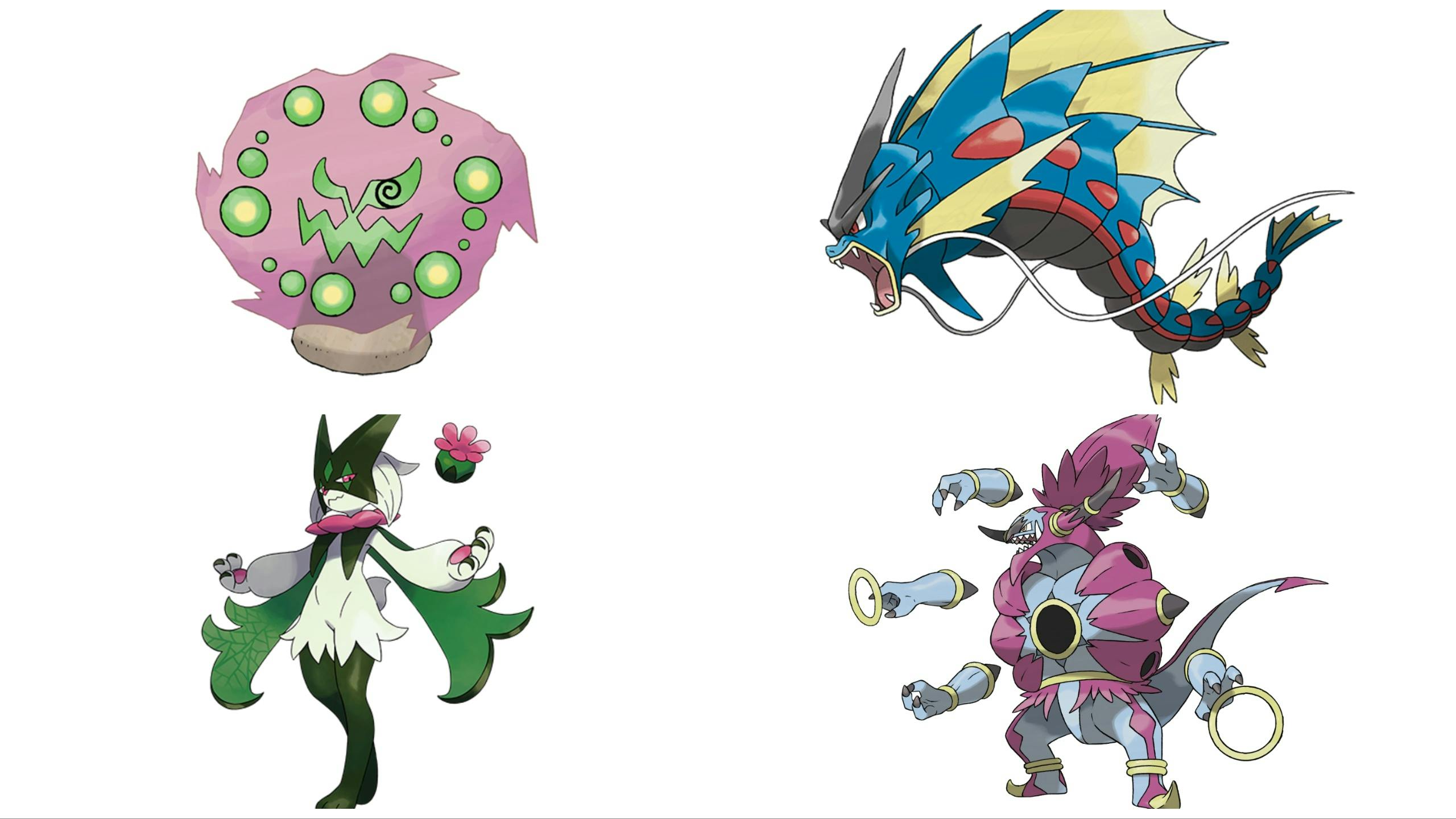 Hald Dark Type Pokemon - Secondary: Spiritomb, Mega Gyarados, Hoopa Unbound, Meowscarada 