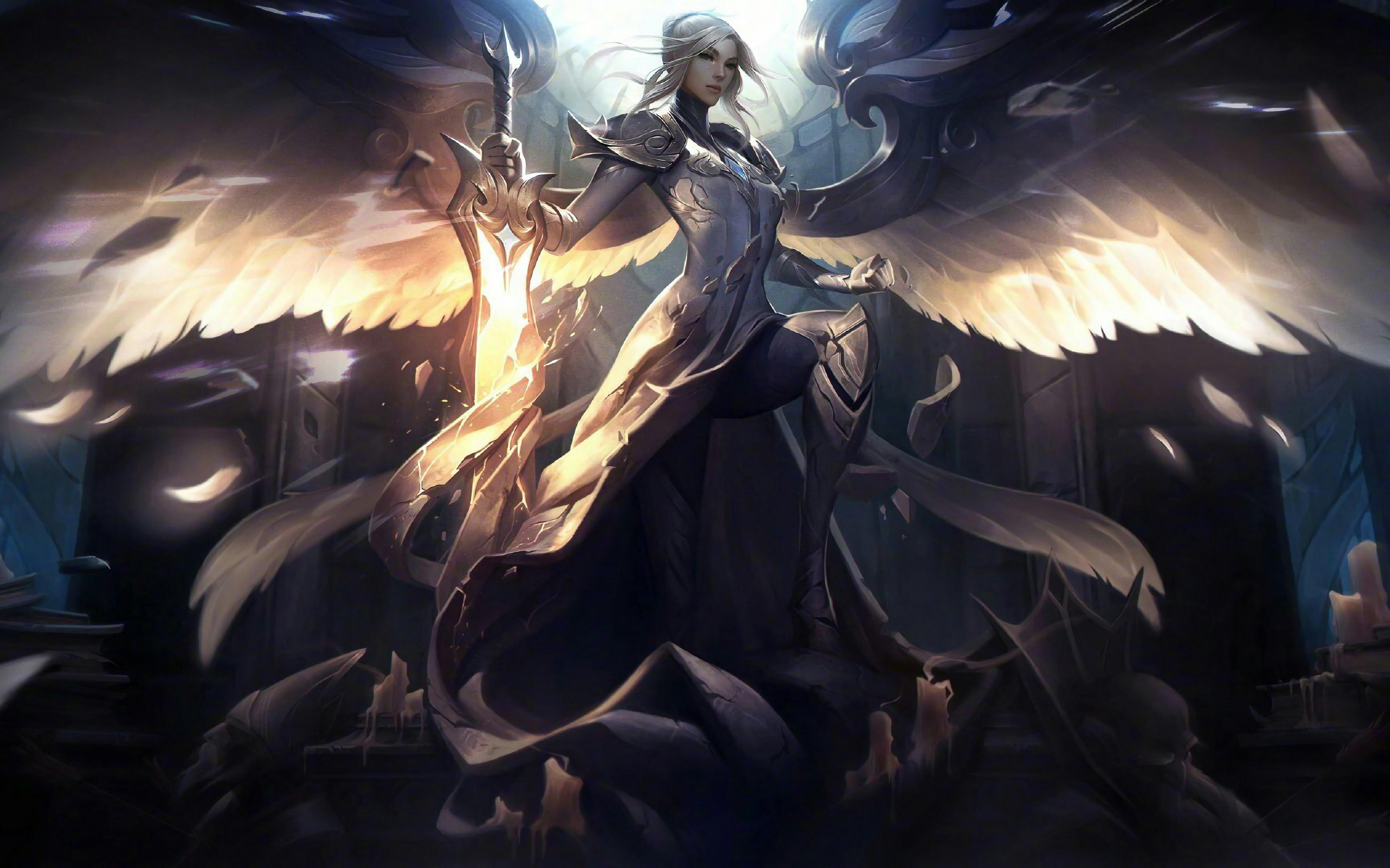 Rarest League of Legends skins: Silver Kayle