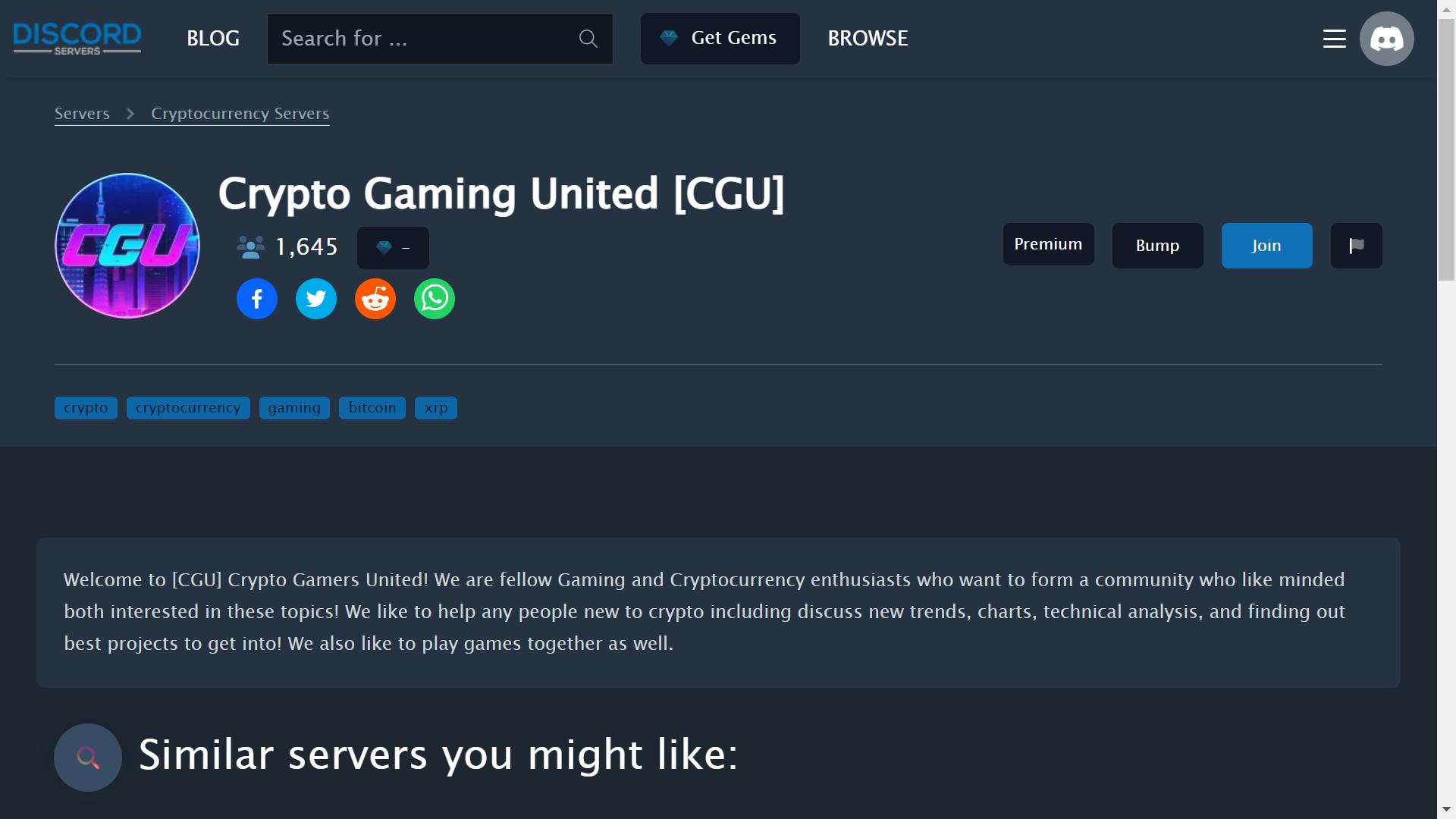 Crypto Gaming United 