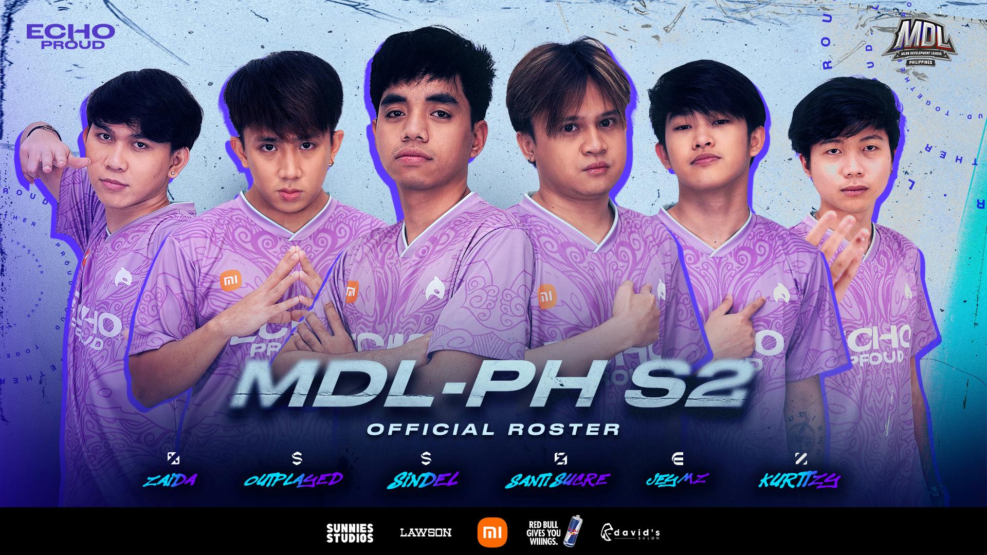 ECHO Proud and their MDL PH S3 roster. 