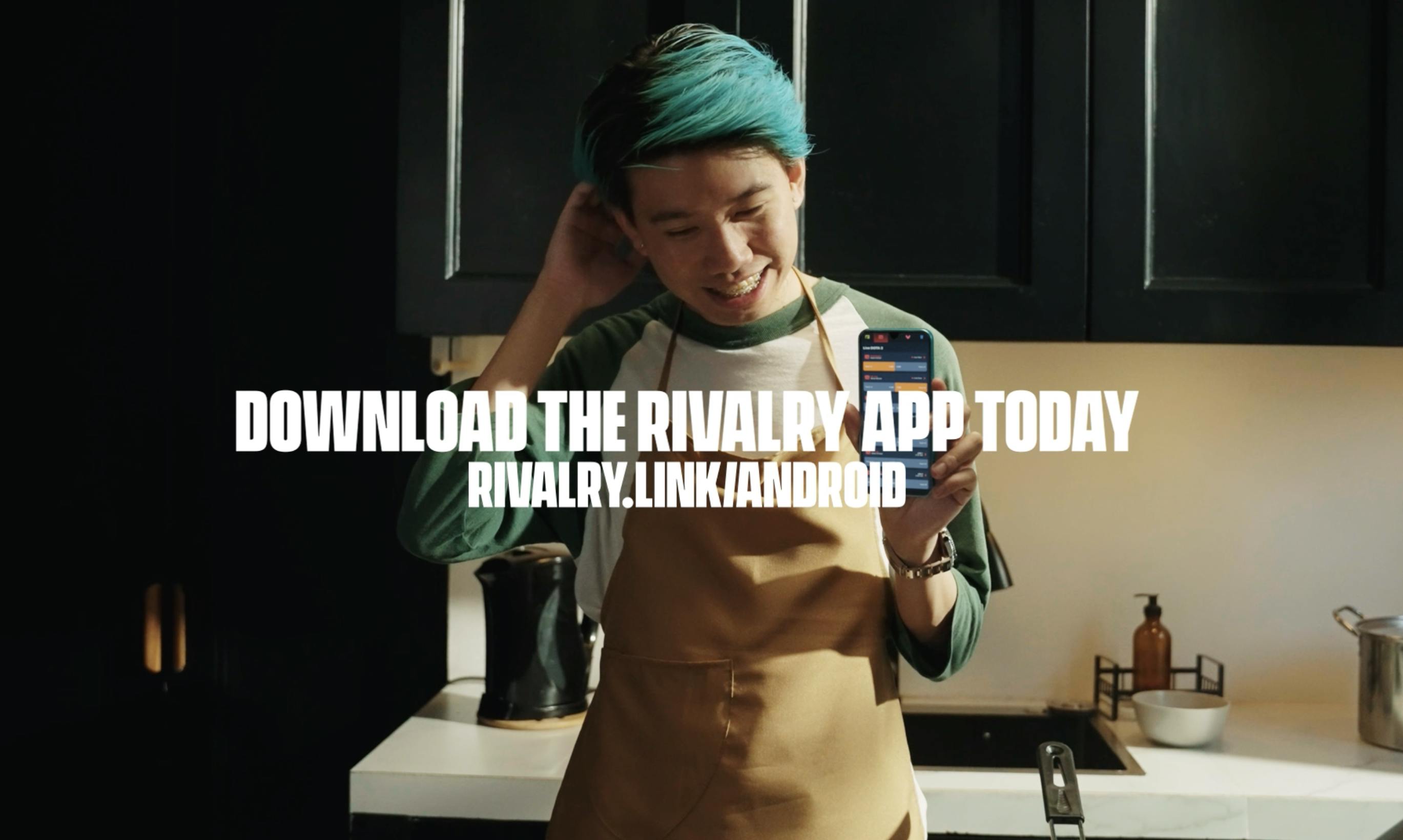 Rivalry Android App, presented by Kuku