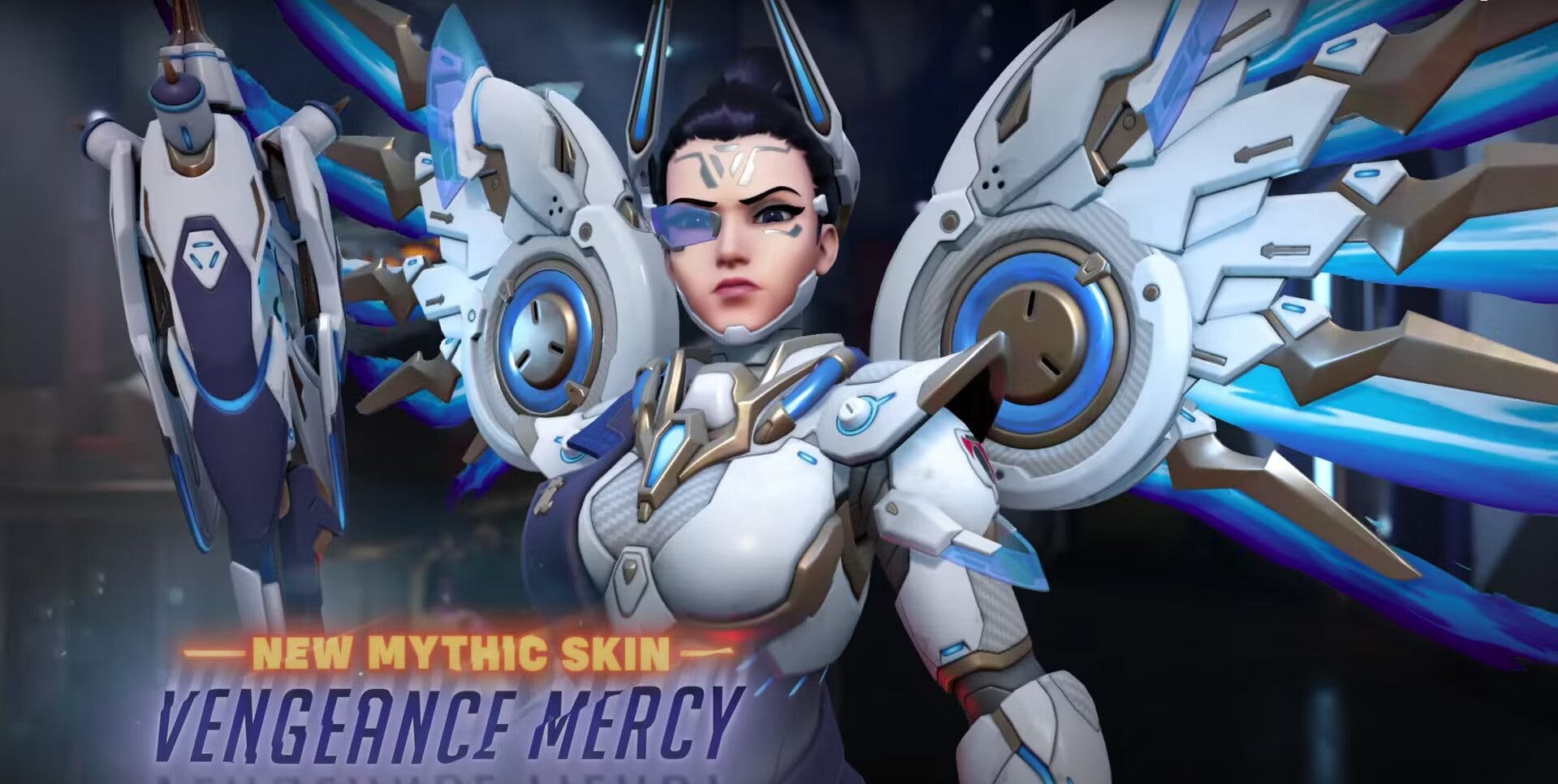 Overwatch 2 Season 10 Battle Pass: Mythic Vengeance Mercy skin