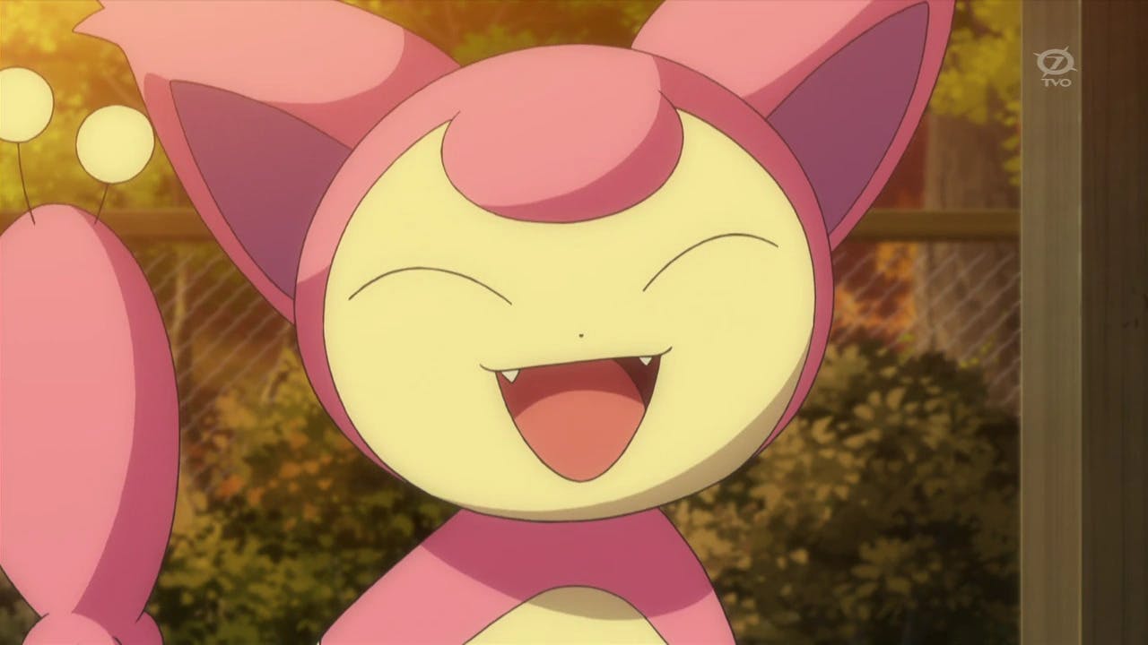 Skitty is one of the Pokemon in the cat family.