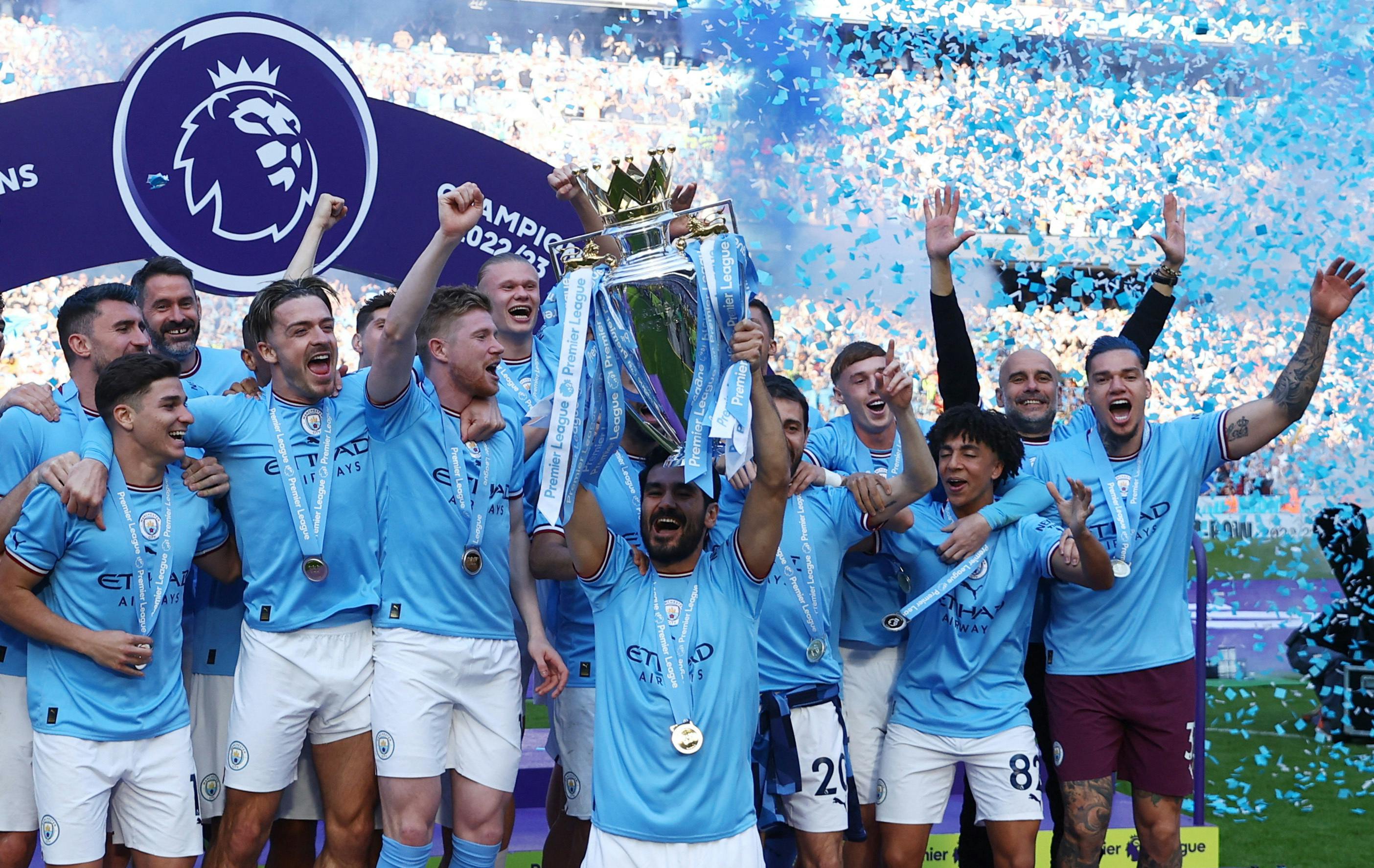 Manchester City are the reigning Premier League champions after success in the 22-23 Premier League season. 