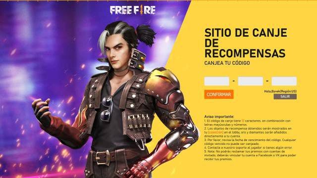 Free Fire Códigos 