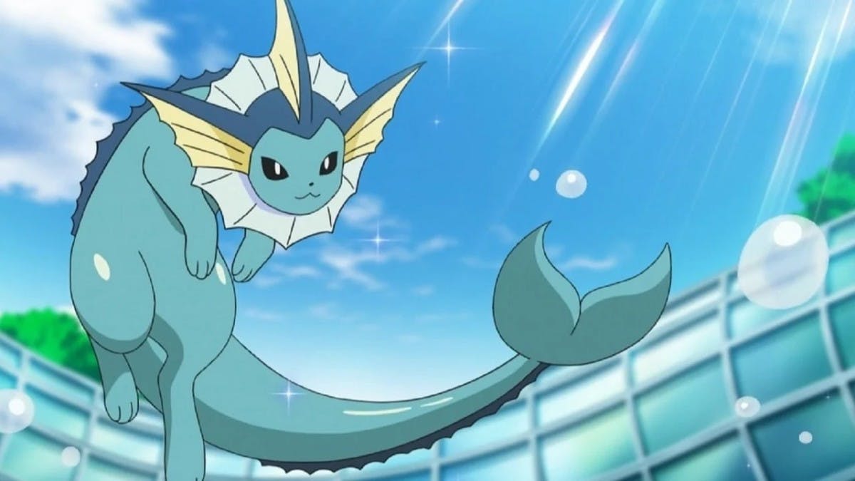 water type pokemon - Vaporeon 