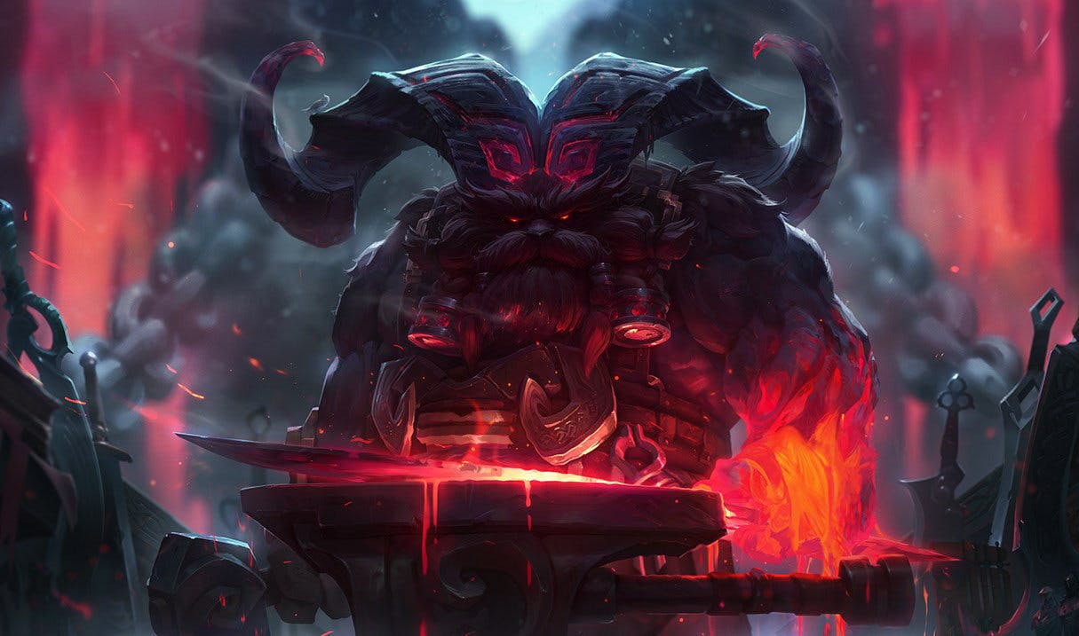 Ornn is getting some changes to his Passive, Living Forge, in League patch 14.11. 