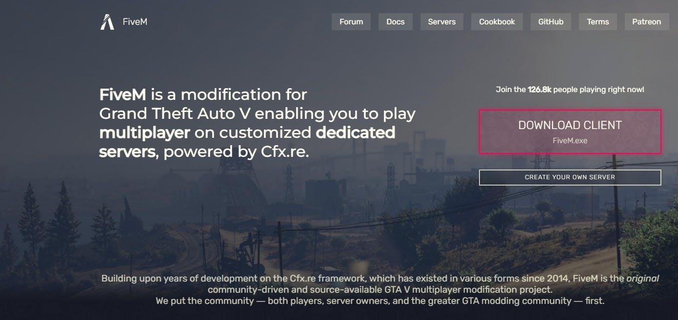 FiveM is the most popular multiplayer mofidication for Grand Theft Auto V.