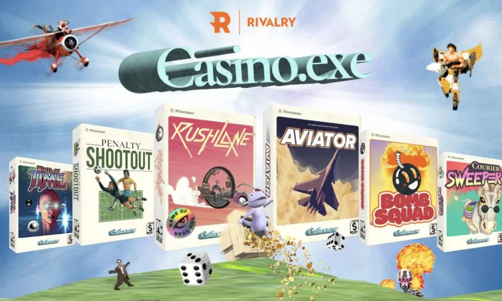 online casino games available on Rivalry, including aviator