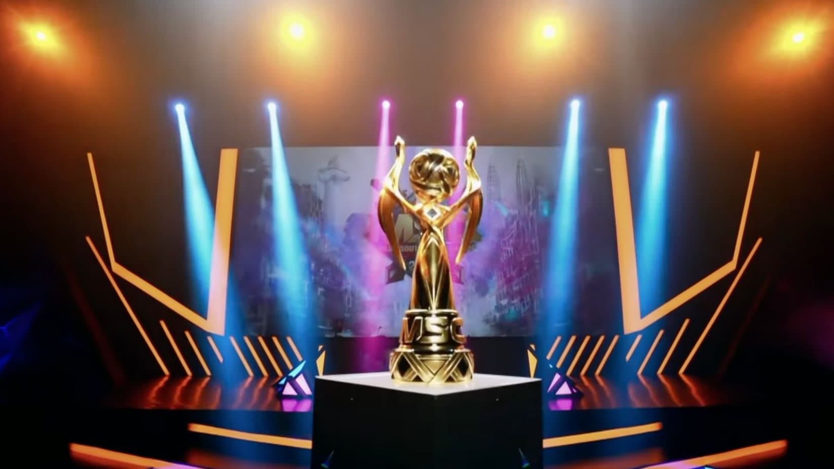 MLBB Mid-Season Cup trophy