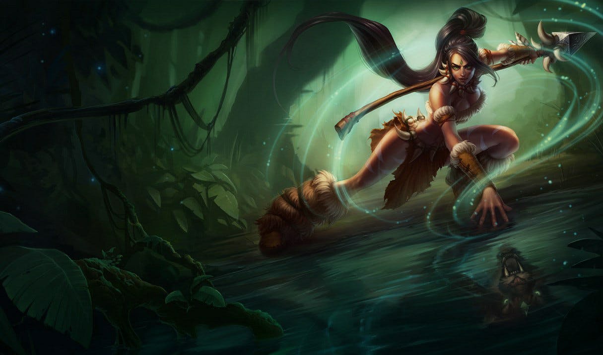 AP champions like Nidalee are getting nerfed in the 14.14 League patch notes. 