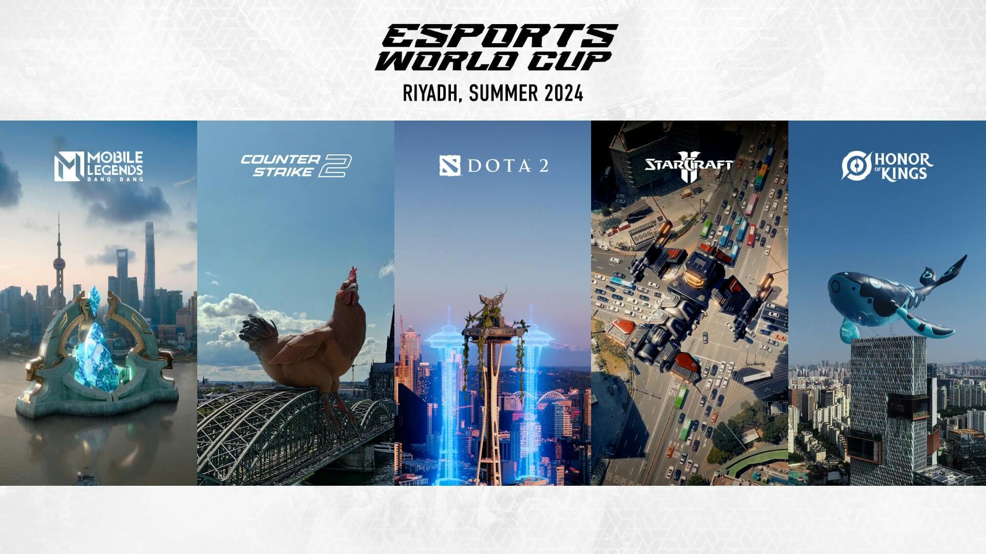 Programação da Esports World Cup 2024