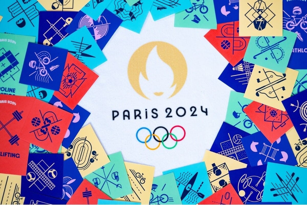 Pictogramas minimalistas foram criados para Olimpíadas Paris 2024