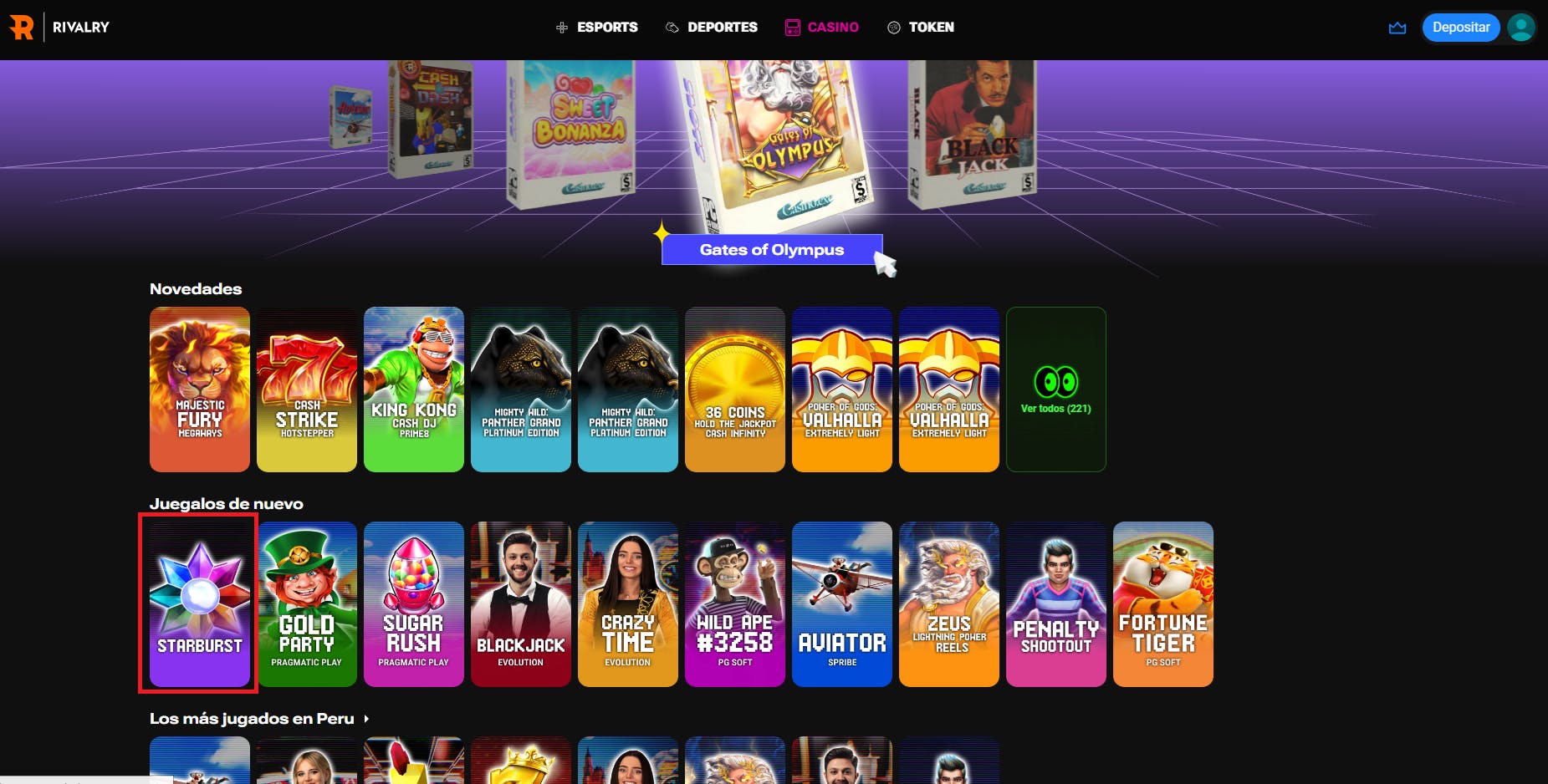 jugar Starburst Slot