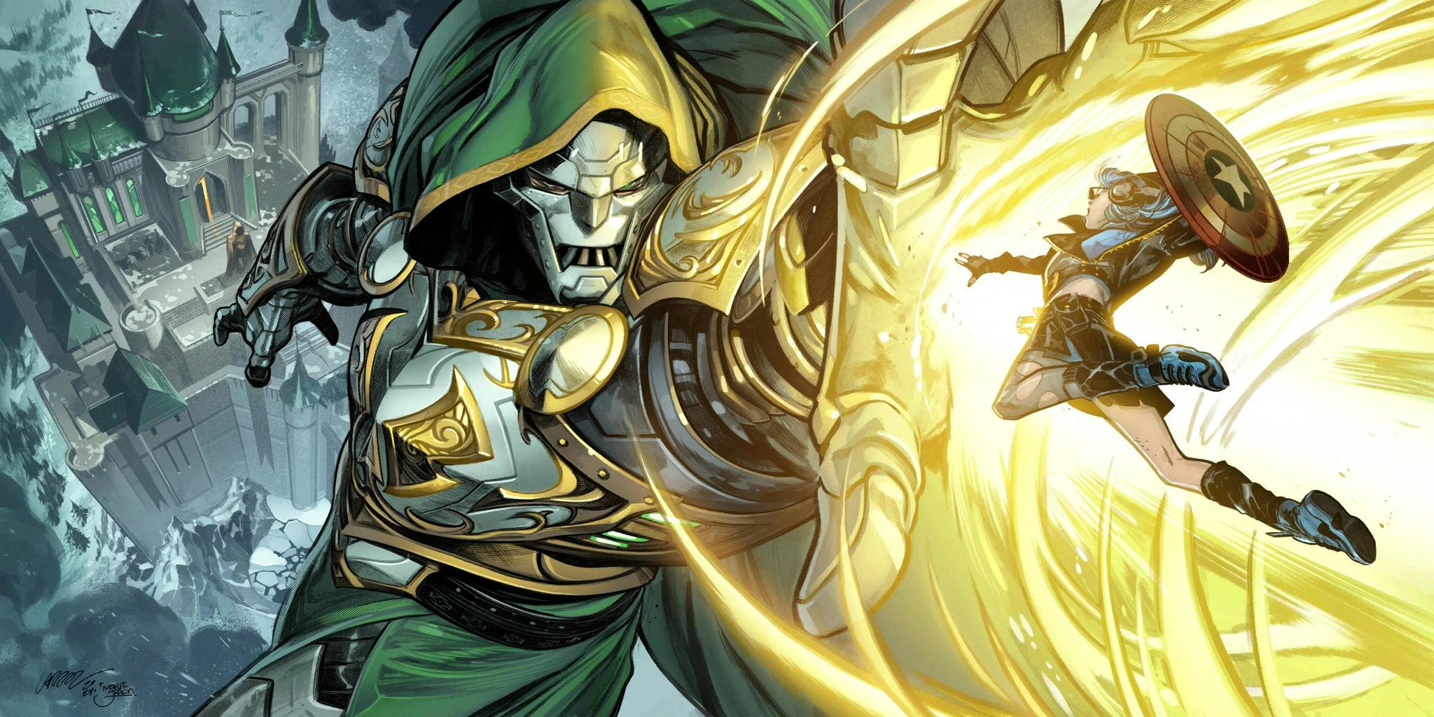 The Impending Doom Loading Screen is unlocked by damaging Doctor Doom. 