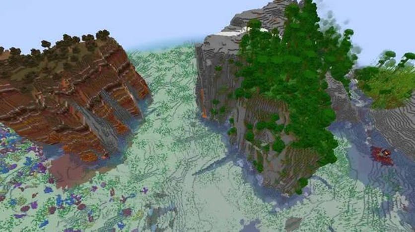 Coordenadas de lugares clave para Minecraft Bedrock