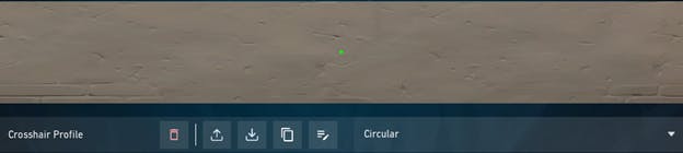 Circular Crosshair Valorant